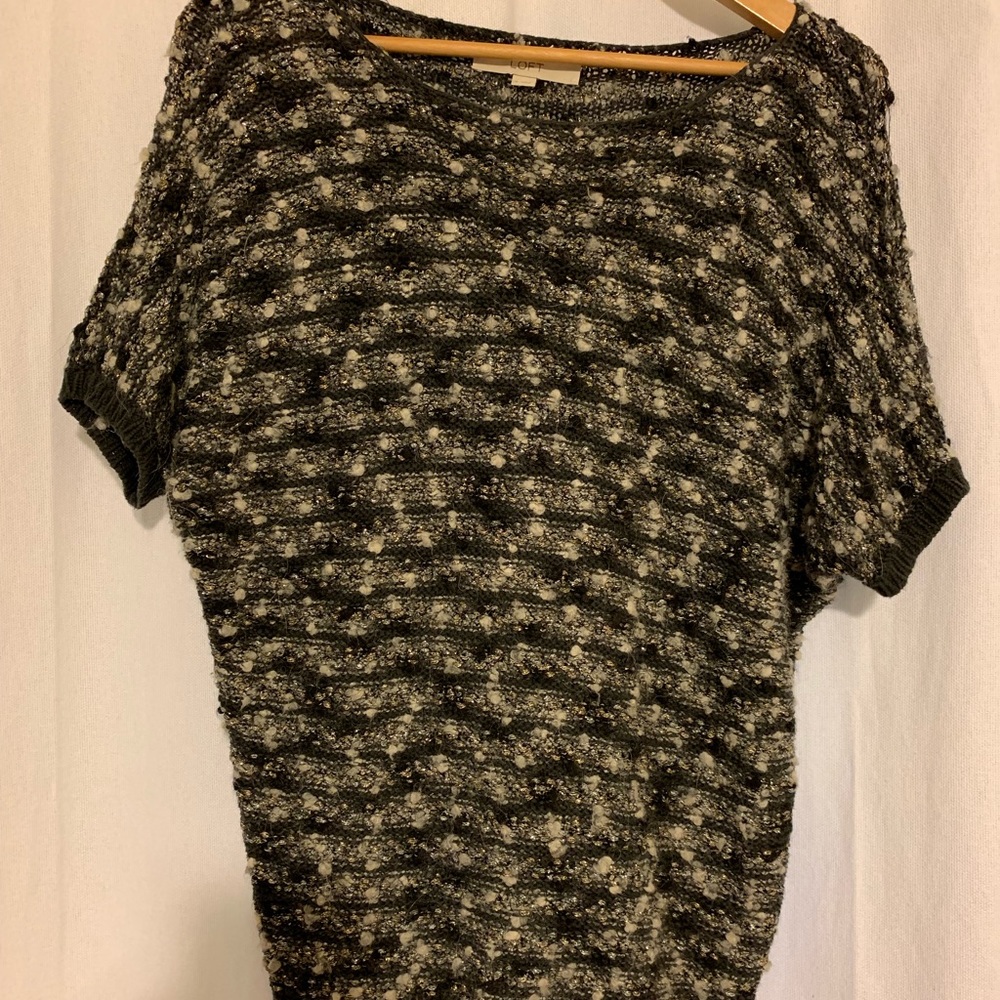 Loft Sweater Short Sleeve top